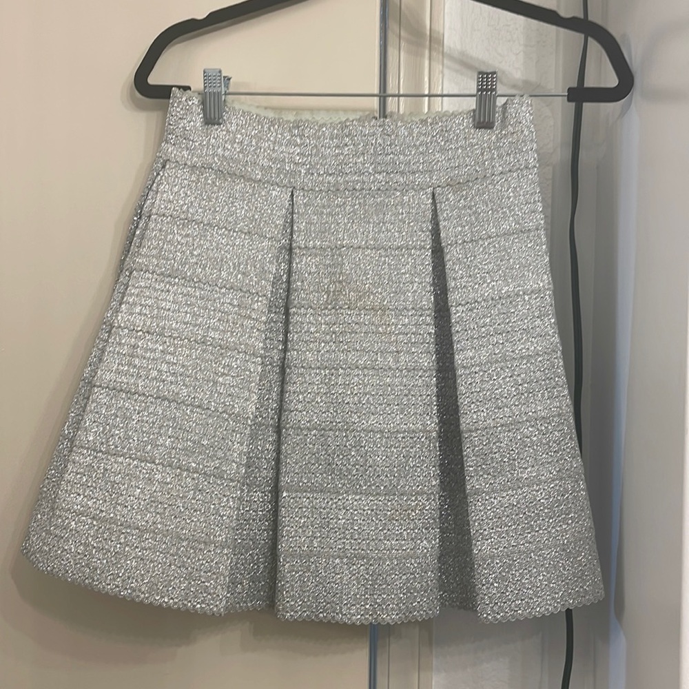 Peplum Shiny Skirt